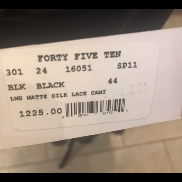 Forty Five Ten black Slip Dress - Picture 3 of 4